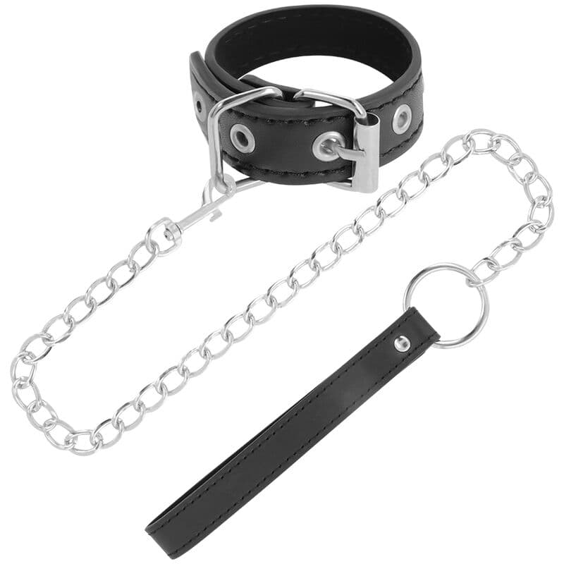 DARKNESS - PENIS RING WITH STRAP thumb 2