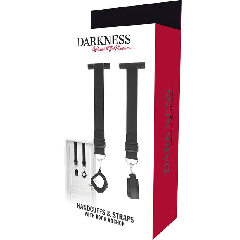 DARKNESS - BONDAGE DOOR HANDCUFFS thumb 6
