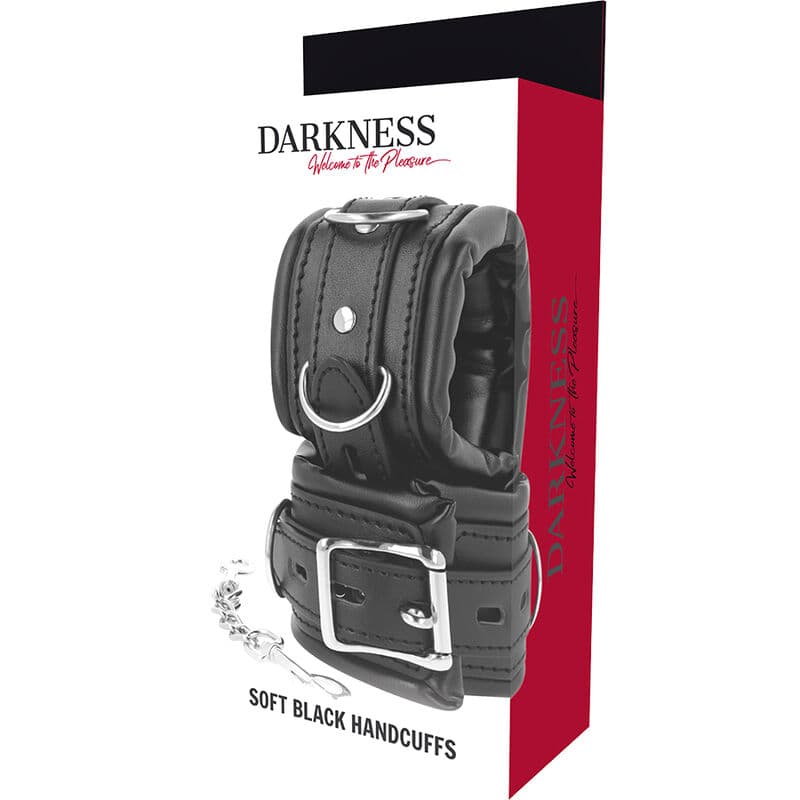 DARKNESS - PADDED BDSM HANDCUFFS thumb 5