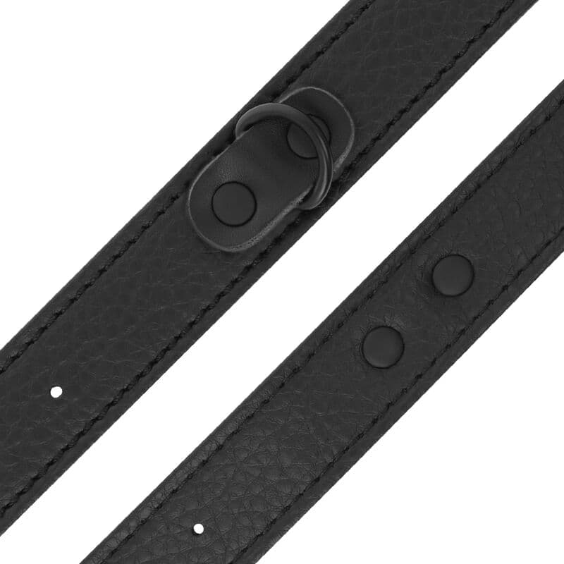 DARKNESS - WIDE THIN TEXTURED HANDCUFFS thumb 3
