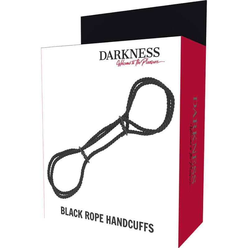 DARKNESS - 100% COTTON ROPE HANDCUFFS OR ANKLE HANDCUFFS thumb 5