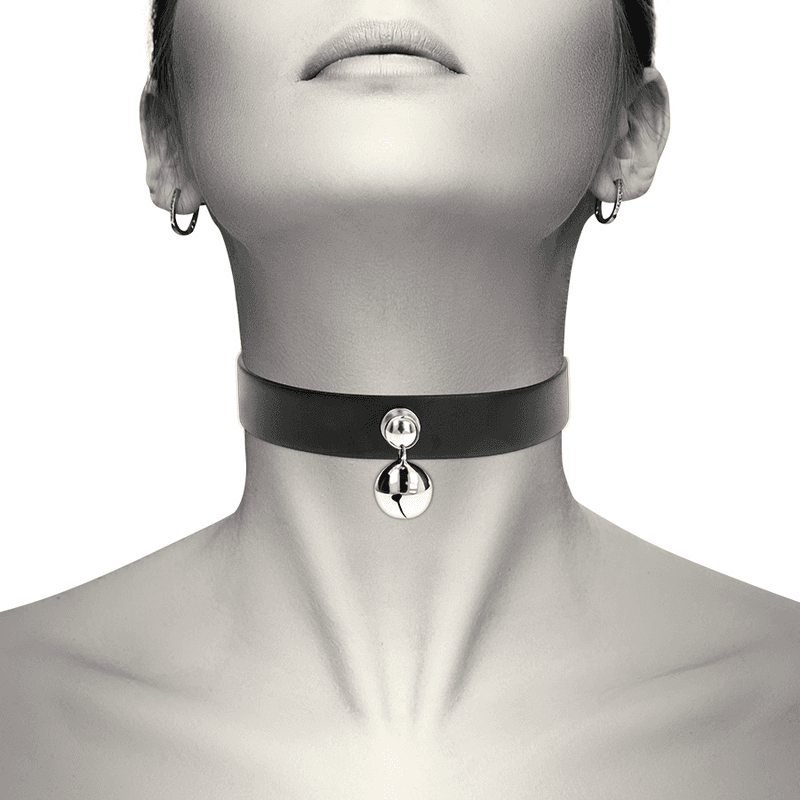 COQUETTE CHIC DESIRE - VEGAN LEATHER NECKLACE WOMAN RATTLE ACCESSORY thumb 2