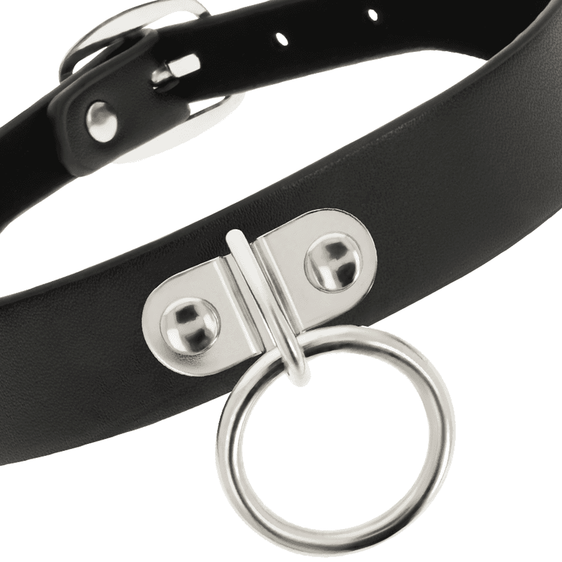 COQUETTE CHIC DESIRE - VEGAN LEATHER NECKLACE WOMAN FETISH ACCESSORY thumb 4
