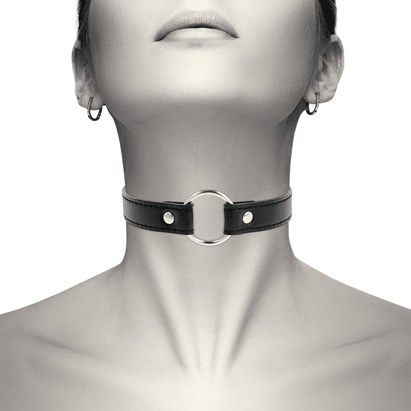 COQUETTE CHIC DESIRE - VEGAN LEATHER NECKLACE WOMAN ACCESSORY thumb 2