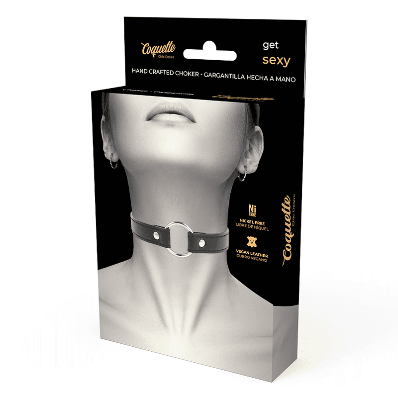 COQUETTE CHIC DESIRE - VEGAN LEATHER NECKLACE WOMAN ACCESSORY thumb 5