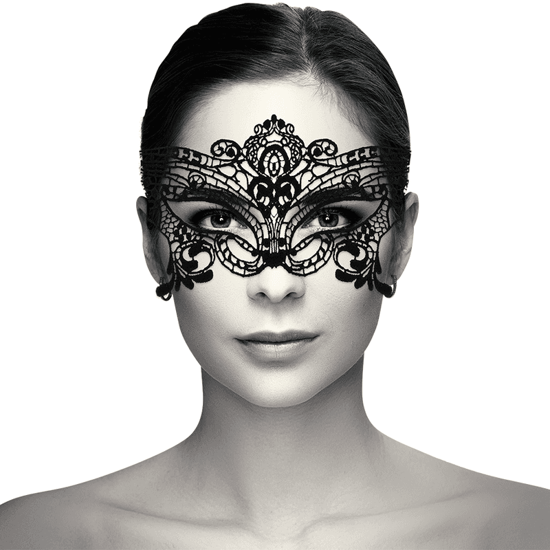 COQUETTE CHIC DESIRE - LACE MASK BLACK thumb 2