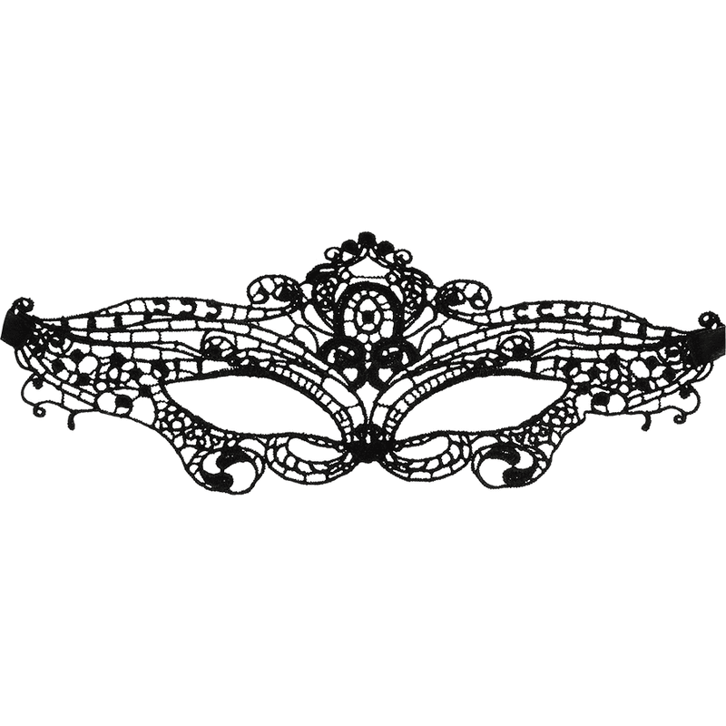 COQUETTE CHIC DESIRE - LACE MASK BLACK thumb 3