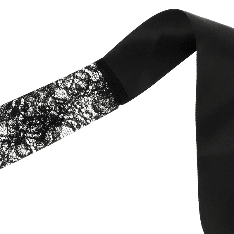 COQUETTE CHIC DESIRE - LACE MASK BLACK thumb 4