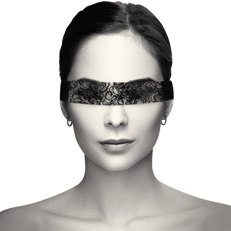 COQUETTE CHIC DESIRE - LACE MASK BLACK thumb 2