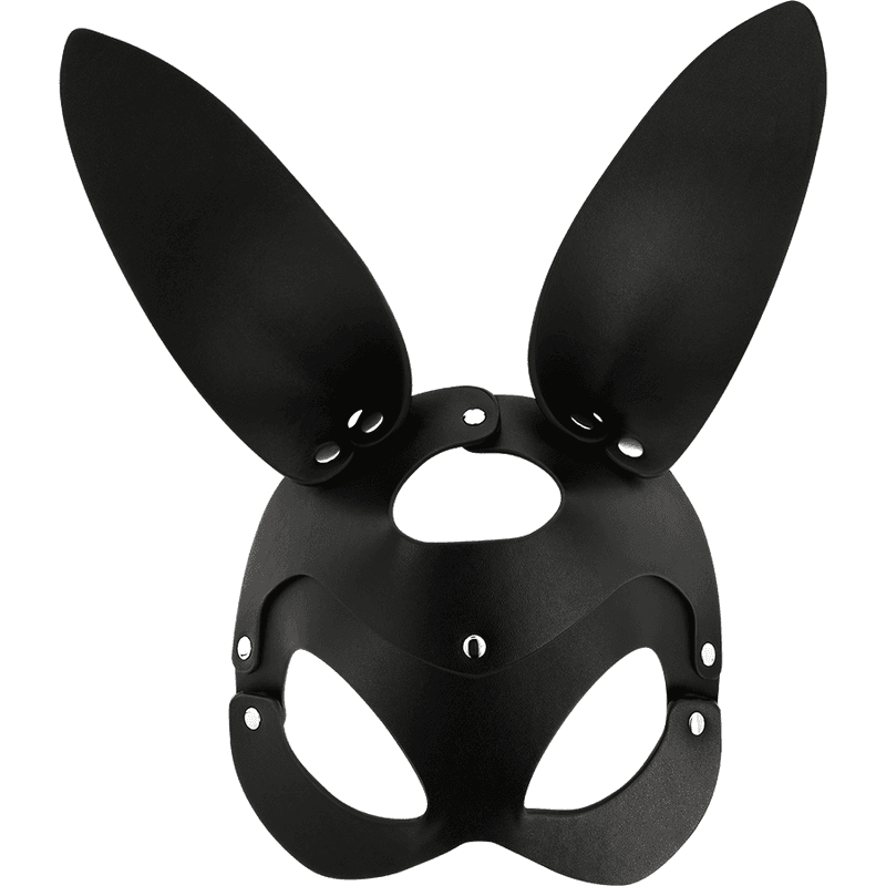 COQUETTE CHIC DESIRE - VEGAN LEATHER MASK WITH BUNNY EARS thumb 3