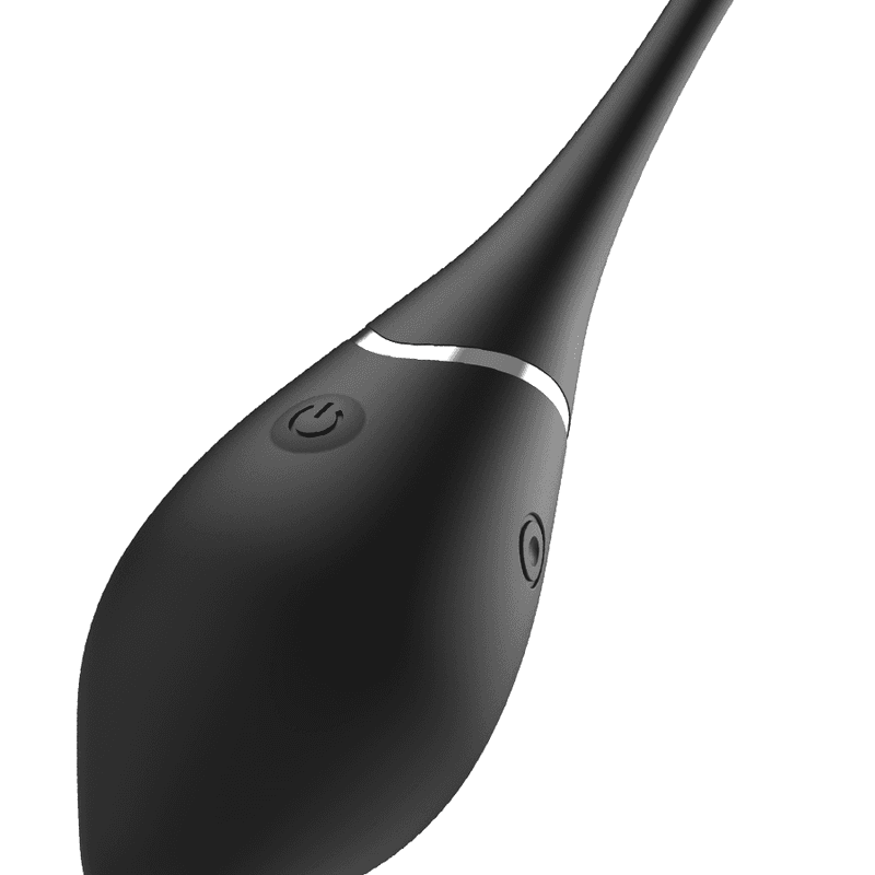 BLACK&SILVER - JENELL RECHARGEABLE VIBRATING EGG thumb 4
