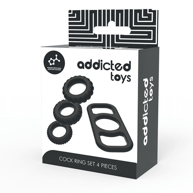 ADDICTED TOYS - COCK RING SET 4 PIECES thumb 7