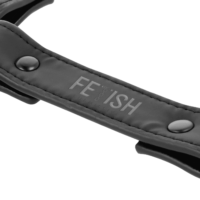 FETISH SUBMISSIVE - VEGAN LEATHER HANDCUFF UNION thumb 3