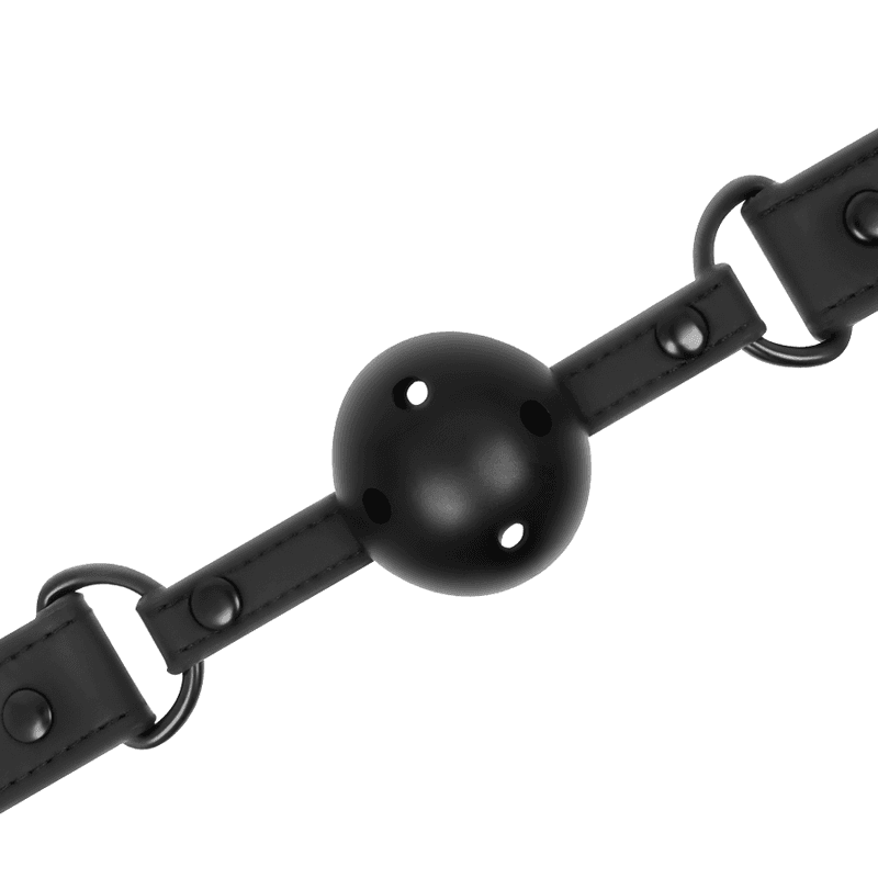 FETISH SUBMISSIVE - VEGAN BREATHABLE GAG thumb 4