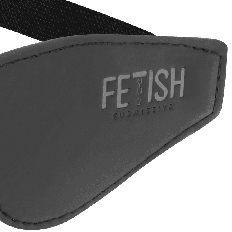 FETISH SUBMISSIVE - VEGAN LEATHER MASK WITH NOPRENE LINING thumb 3