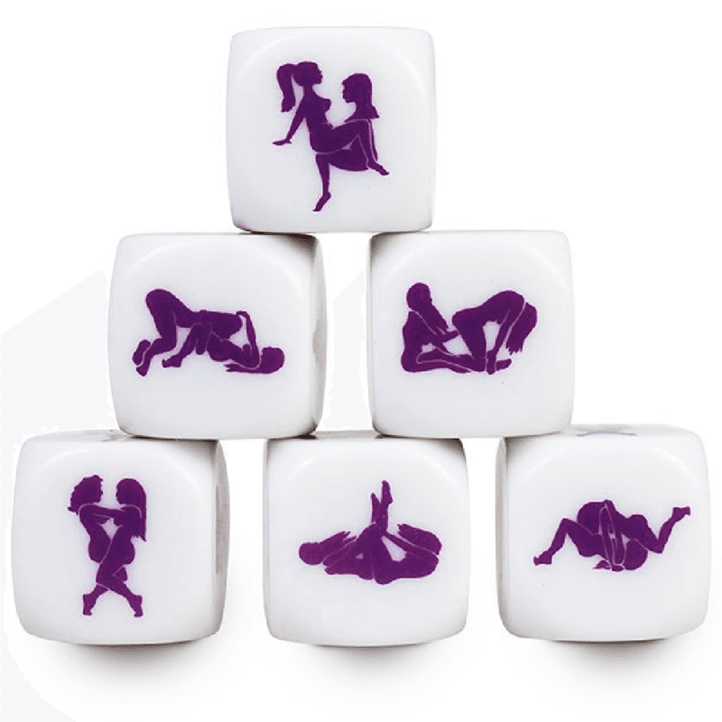 SECRETPLAY - DICE KAMASUTRA LESBIAN 25 MM