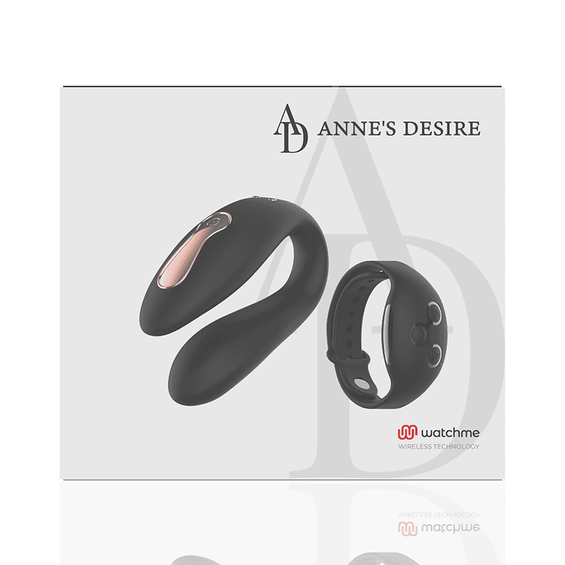 ANNE'S DESIRE - DUAL PLEASURE TECNOLOG A WATCHME BLACK thumb 16
