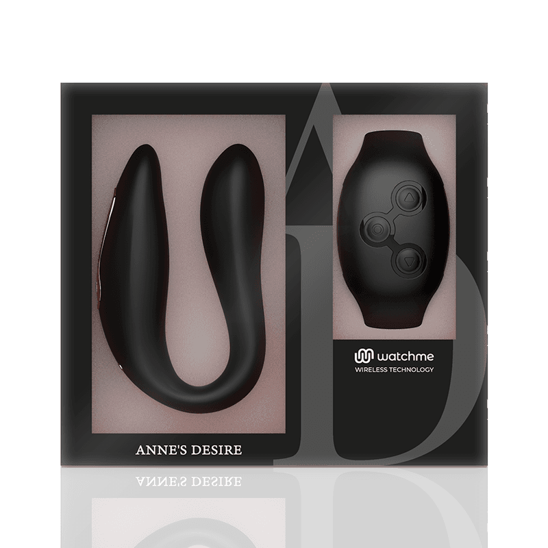 ANNE'S DESIRE - DUAL PLEASURE TECNOLOG A WATCHME BLACK thumb 13