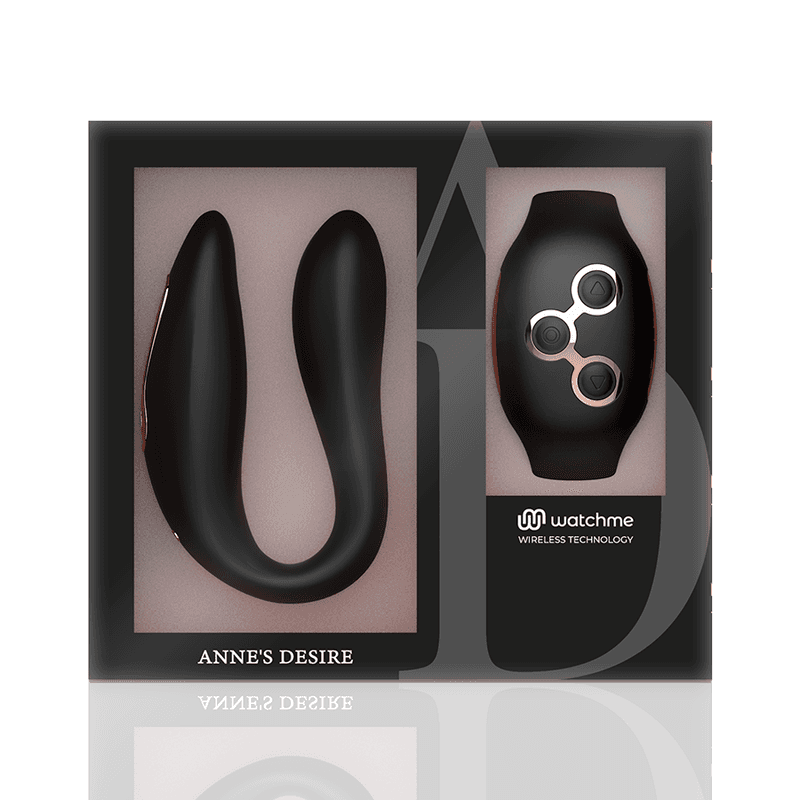ANNE'S DESIRE - DUAL PLEASURE TECNOLOG A WATCHME BLACK/GOLD thumb 15