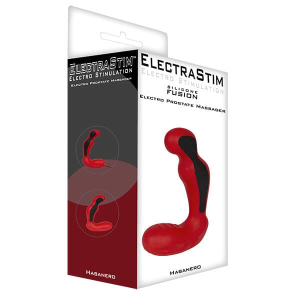 ELECTRASTIM - SILICONE FUSION HABANERO PROSTATE MASSAGER thumb 4
