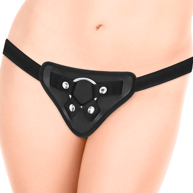 DELTA CLUB - TOYS HARNESS + DONG PINK SILICONE 17 CM -O- 3 CM thumb 7