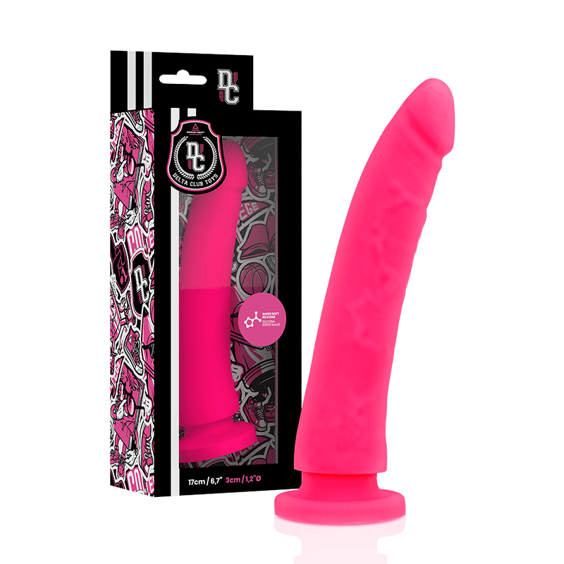 DELTA CLUB - TOYS HARNESS + DONG PINK SILICONE 17 CM -O- 3 CM thumb 6