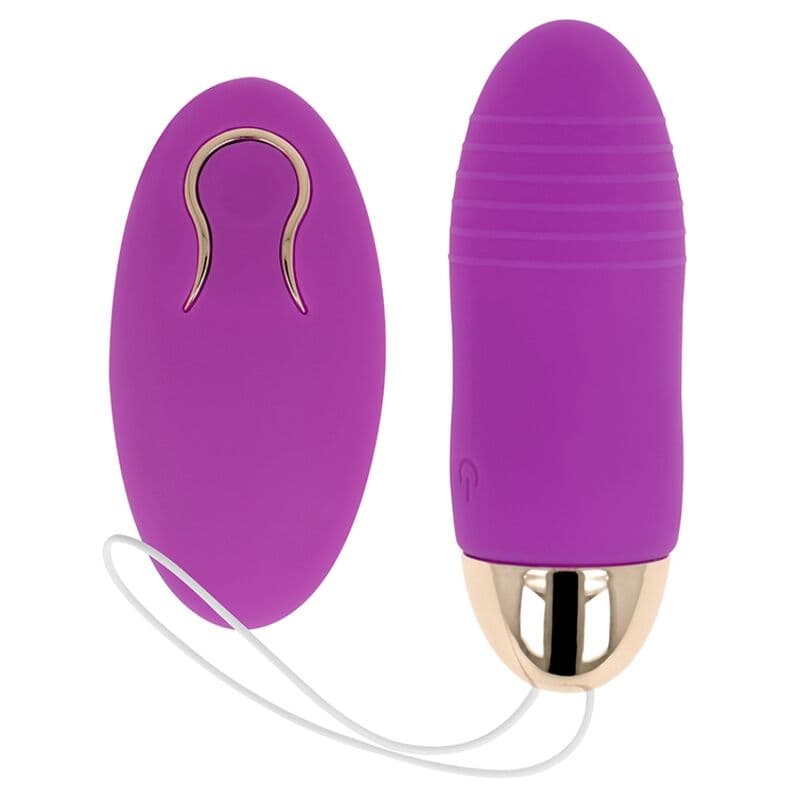 OHMAMA - REMOTE CONTROL VIBRATING EGG 10 SPEEDS PURPLE thumb 2