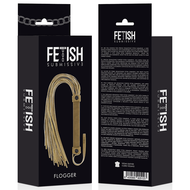 FETISH SUBMISSIVE ORIGEN - VEGAN LEATHER WHIP thumb 6