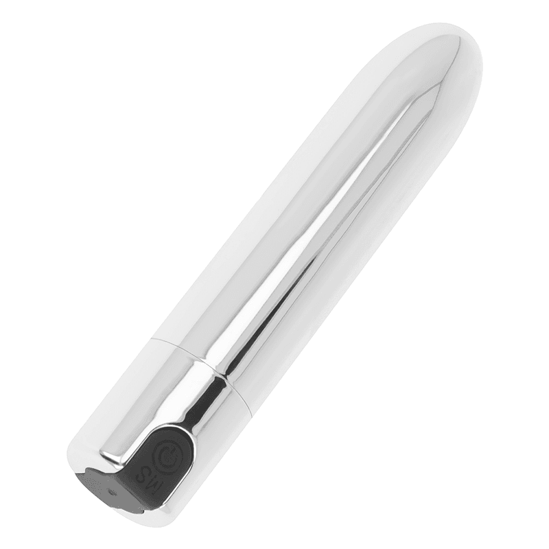 OHMAMA - SILVER VIBRATING BULLET 9.5 CM thumb 1