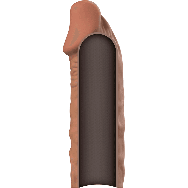 VIRILXL - LIQUID SILICONE V5 BROWN PENIS EXTENSION thumb 4