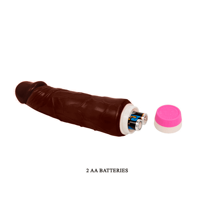 BAILE - WAVES OF PLEASURE VIBRATOR 19.5 CM MULATO thumb 4