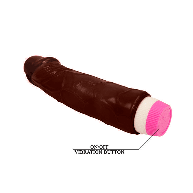 BAILE - WAVES OF PLEASURE VIBRATOR 19.5 CM MULATO thumb 6