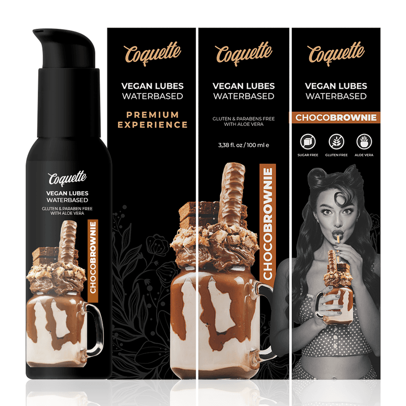 COQUETTE CHIC DESIRE - PREMIUM EXPERIENCE 100ML VEGAN LUBES CHOCOBROWNIE thumb 3
