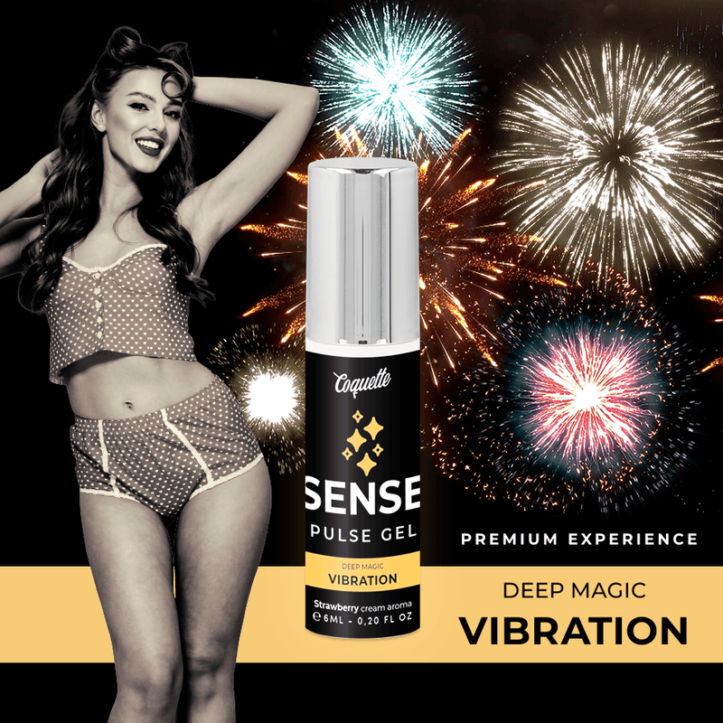 COQUETTE CHIC DESIRE - PULSE GEL STRAWBERRY MAGIC VIBRATION PREMIUM 6ML thumb 3