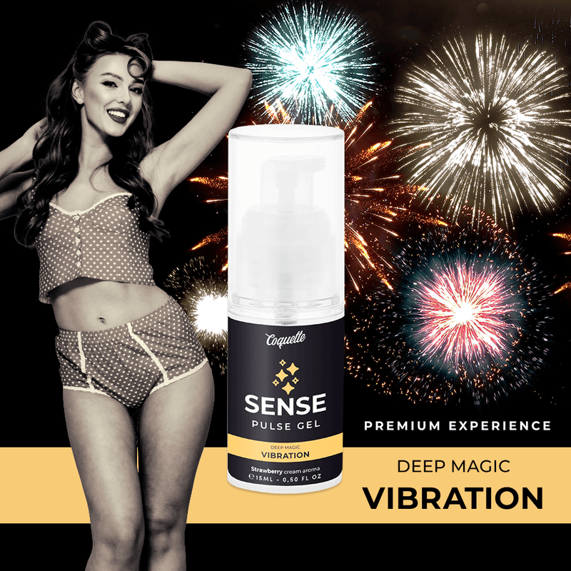 COQUETTE CHIC DESIRE - PULSE GEL STRAWBERRY MAGIC VIBRATION PREMIUM 15ML thumb 3