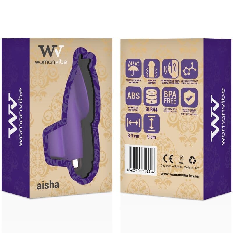 WOMANVIBE - AISHA SILICONE STIMULATOR FINGER thumb 2