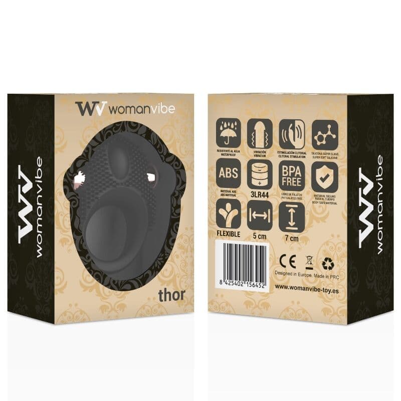 WOMANVIBE - THOR SILICONE VIBRATOR RING thumb 2