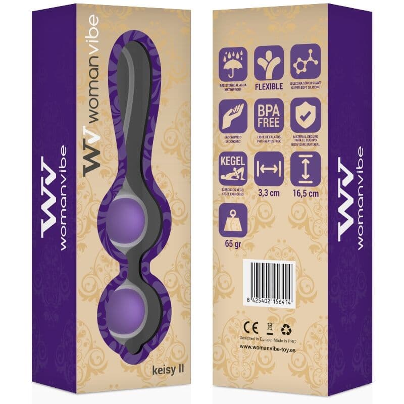 WOMANVIBE - KEISY II SILICONE BALLS thumb 2