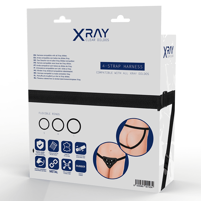 X RAY - HARNESS WITH SILICONE RINGS thumb 7
