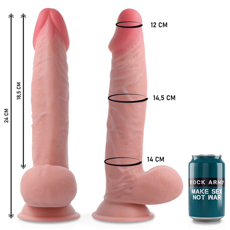 ROCKARMY - HARNESS + DUAL DENSITY SHERMAN 24 CM -O- 4.62 CM thumb 4