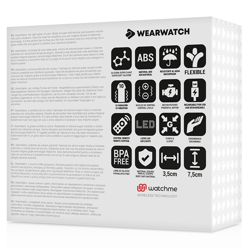 WEARWATCH - WATCHME TECHNOLOGY REMOTE CONTROL EGG FUCHSIA / PINK thumb 5