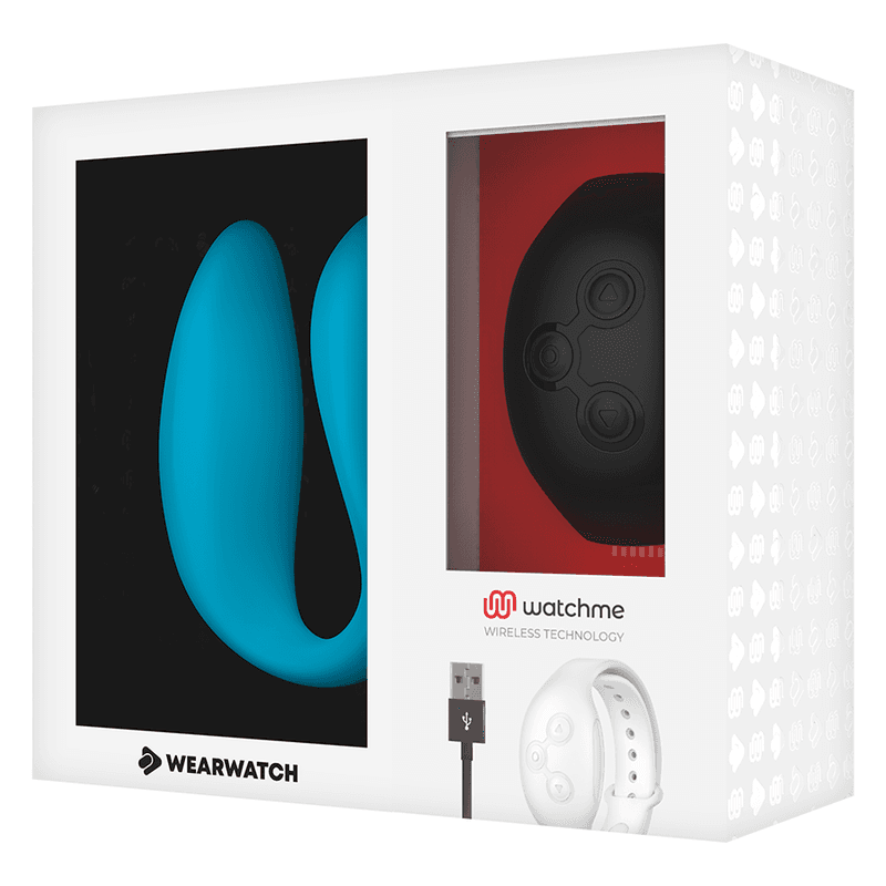 WEARWATCH - WATCHME DUAL TECHNOLOGY VIBRATOR INDIGO / JET thumb 5