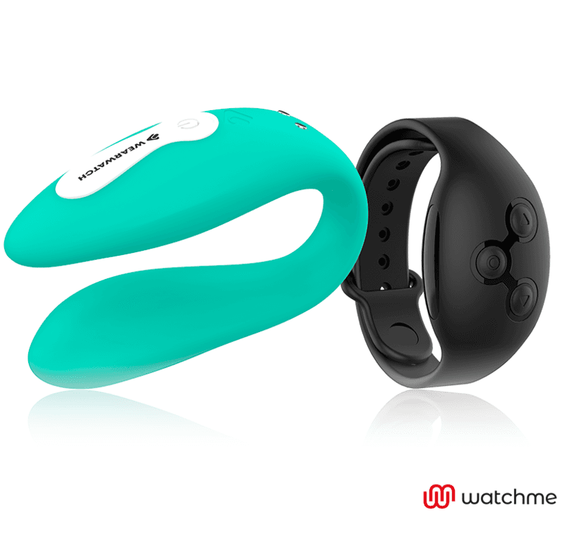 WEARWATCH - DUAL TECHNOLOGY VIBRATOR WATCHME AQUAMARINE / JET thumb 2