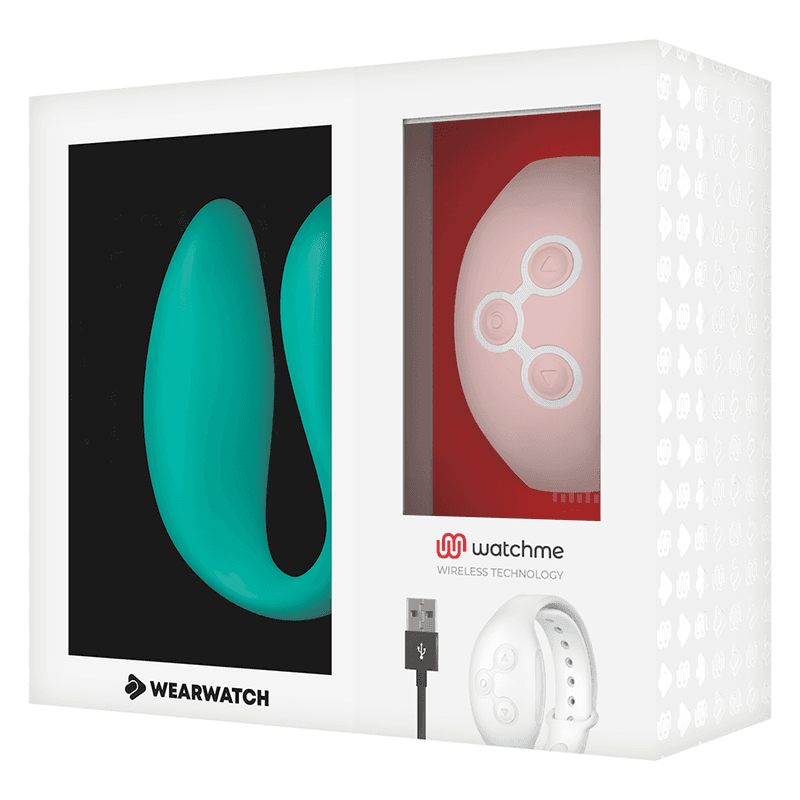 WEARWATCH - WATCHME DUAL TECHNOLOGY VIBRATOR SEA WATER / PINK thumb 3