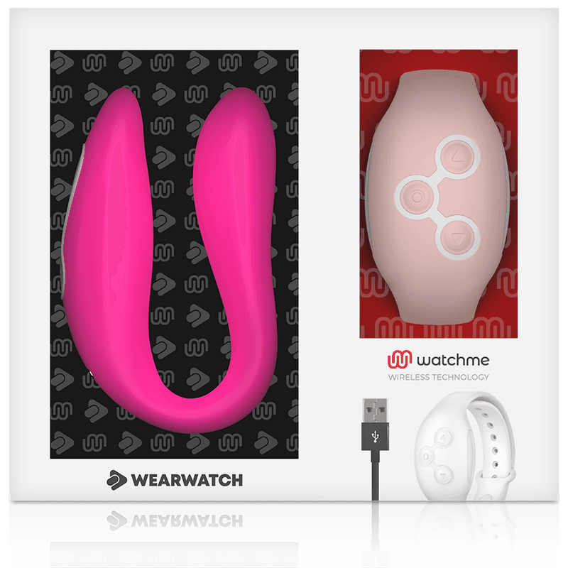 WEARWATCH - WATCHME DUAL TECHNOLOGY VIBRATOR FUCHSIA / PINK thumb 6
