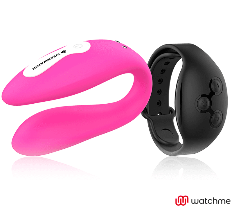 WEARWATCH - WATCHME DUAL TECHNOLOGY VIBRATOR FUCHSIA/AZABACHE thumb 2