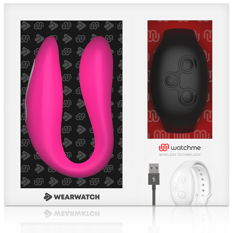 WEARWATCH - WATCHME DUAL TECHNOLOGY VIBRATOR FUCHSIA/AZABACHE thumb 6