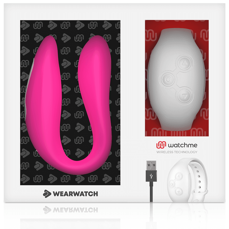 WEARWATCH - WATCHME DUAL TECHNOLOGY VIBRATOR FUCHSIA / SNOW thumb 7