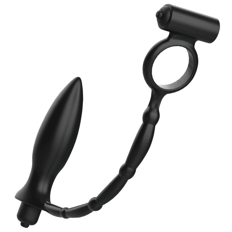 ADDICTED TOYS - ANAL PLUG WITH VIBRATORY RING thumb 2