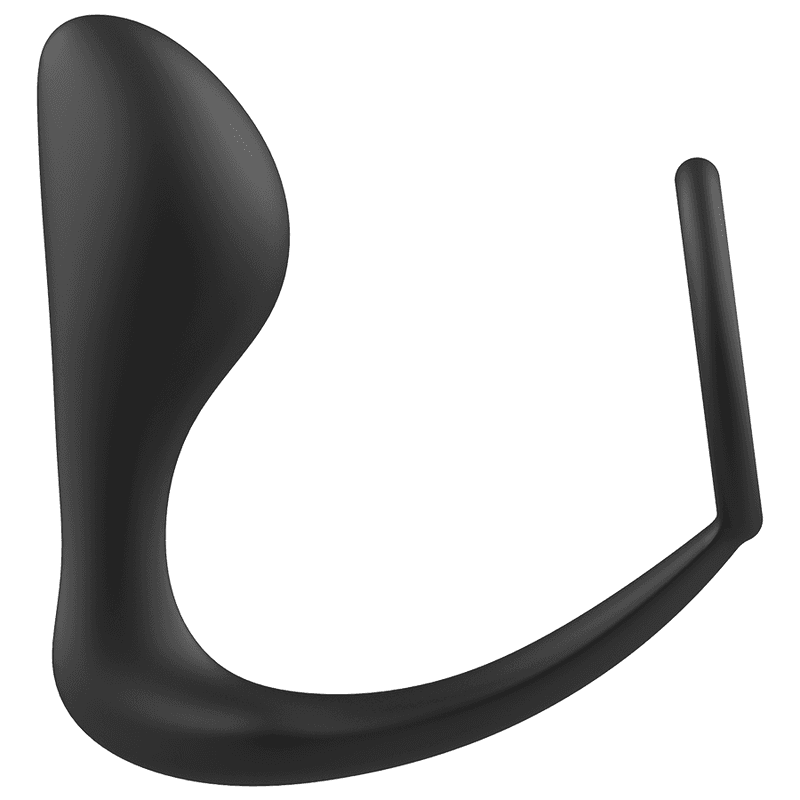 ADDICTED TOYS - ANAL PLUG WITH BLACK SILICONE RING thumb 5